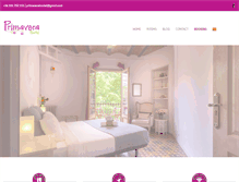 Tablet Screenshot of primavera-hostel.com